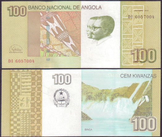 2012 Angola 100 Kwanzas (aUnc) L001836